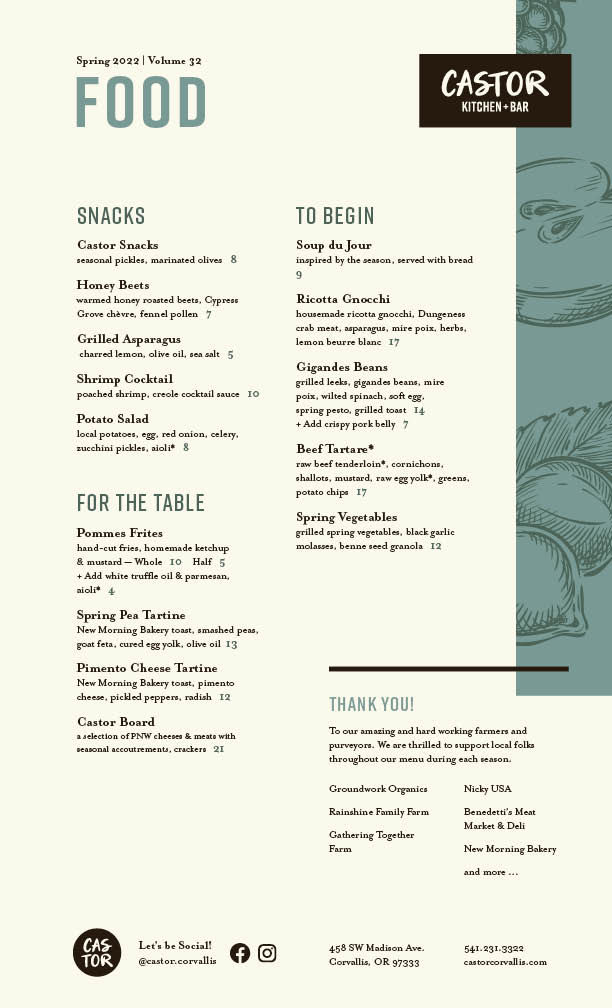 DINNER castorcorvallis